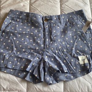 Blue white polkadot Old navy Everyday Short